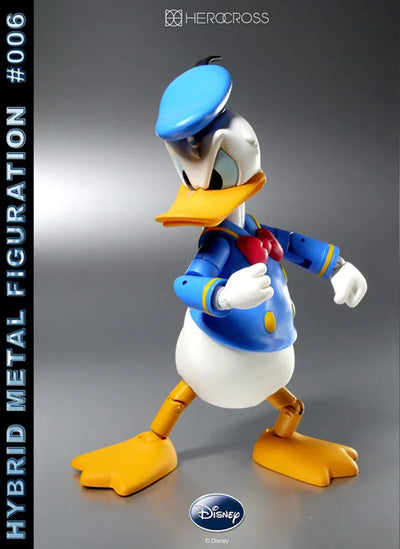 Hybrid Metal Figuration #006 Disney Classics Donald Duckㅤ – Gantaku – ActionFigureBrasil — embalagem
