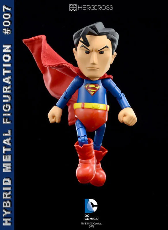 Hybrid Metal Figuration #007 DC Comics Supermanㅤ – Hero Cross – ActionFigure Brasil