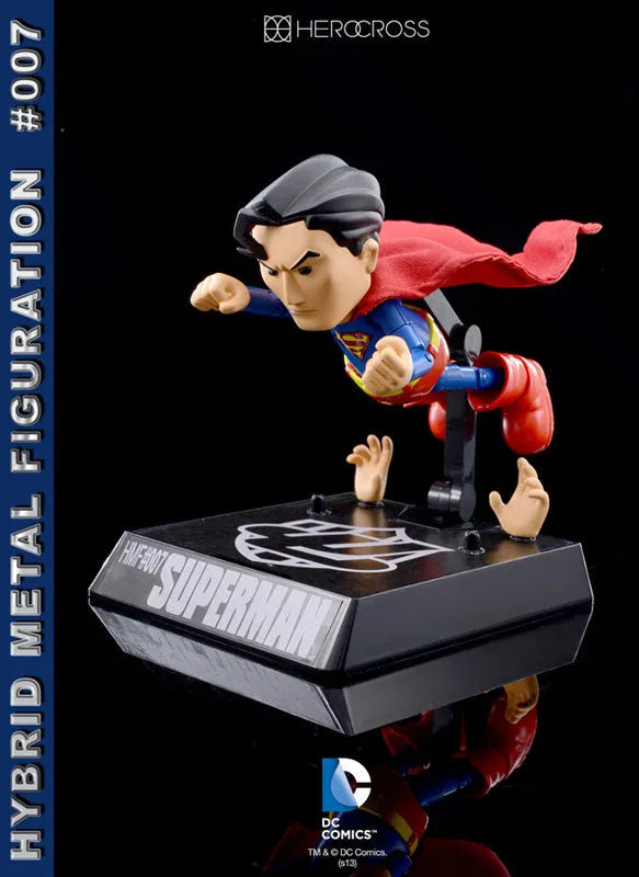 Hybrid Metal Figuration #007 DC Comics Supermanㅤ – Hero Cross – ActionFigure Brasil
