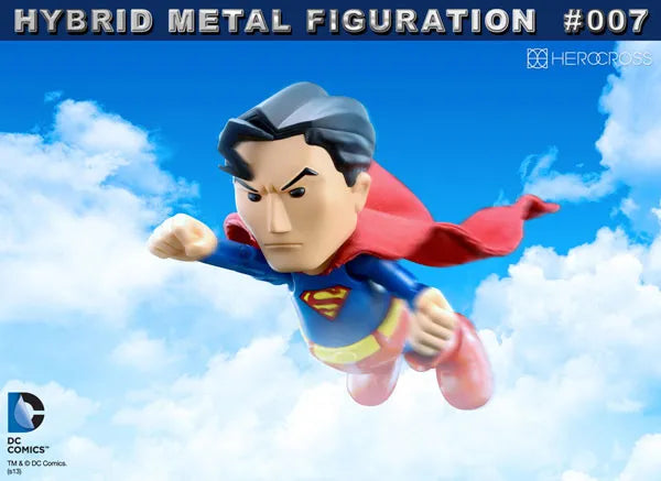 Hybrid Metal Figuration #007 DC Comics Supermanㅤ – Hero Cross – ActionFigure Brasil