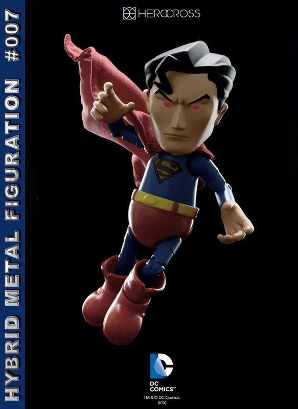 Hybrid Metal Figuration #007 DC Comics Supermanㅤ – Hero Cross – ActionFigure Brasil