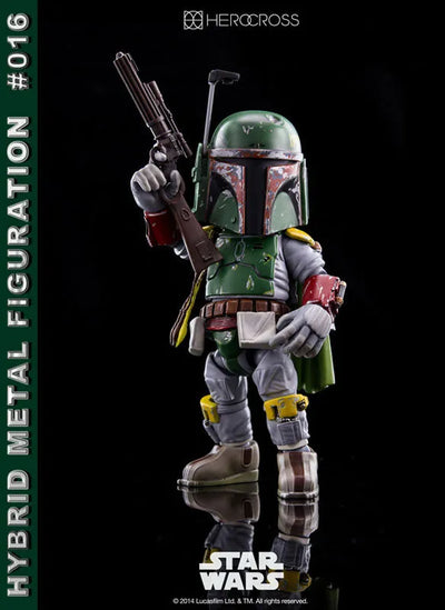 Hybrid Metal Figuration #016 Star Wars - Boba Fettㅤ – Gantaku – ActionFigureBrasil — ângulo diferente