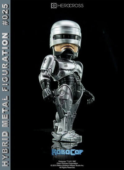 Hybrid Metal Figuration #025 "RoboCop" RoboCopㅤ – Gantaku – ActionFigureBrasil — close