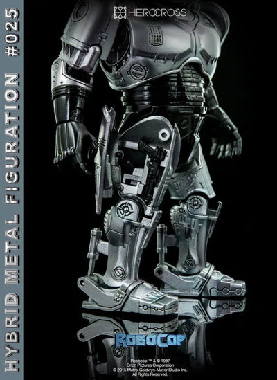 Hybrid Metal Figuration #025 "RoboCop" RoboCopㅤ – Puella Magi Madoka Magica – ActionFigureBrasil — com base expositora