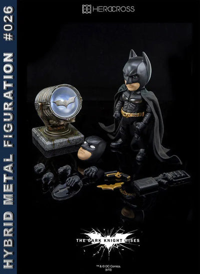 Hybrid Metal Figuration #026 "Dark Knight Rising" Batmanㅤ – Gantaku – ActionFigure Brasil