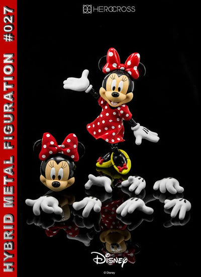 Hybrid Metal Figuration #027 "Disney" Minnie Mouseㅤ – Gantaku – ActionFigure Brasil