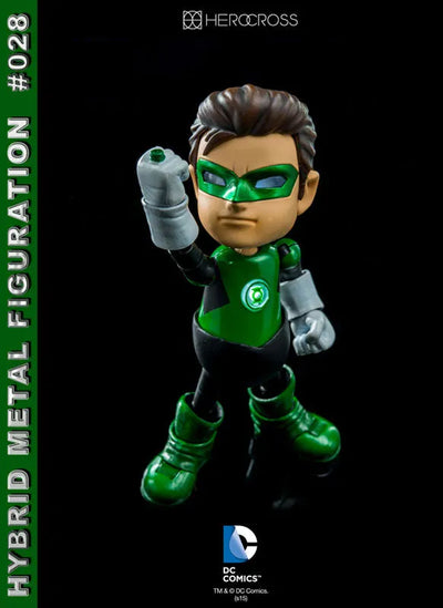 Hybrid Metal Figuration #028 "DC Comics" Green Lanternㅤ – Gantaku – ActionFigureBrasil — com base expositora