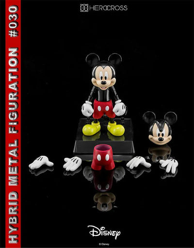 Hybrid Metal Figuration #030 "Disney" Mickey Mouseㅤ – Gantaku – ActionFigure Brasil
