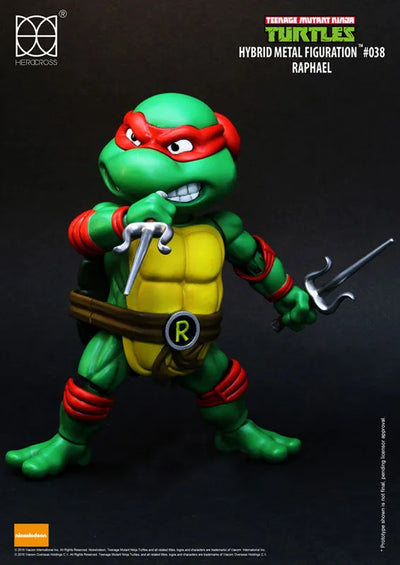 Hybrid Metal Figuration #038 "Ninja Turtles" Raffaelloㅤ – Gantaku – ActionFigureBrasil — detalhe do produto
