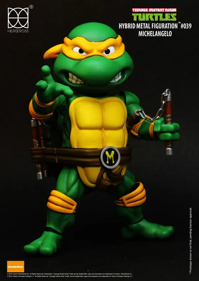 Hybrid Metal Figuration #039 "Ninja Turtles" Michelangeloㅤ – Gantaku – ActionFigureBrasil