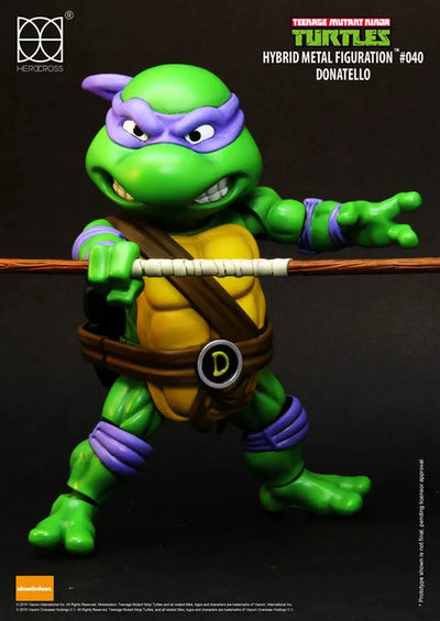 Hybrid Metal Figuration #040 "Ninja Turtles" Donatelloㅤ – Gantaku – ActionFigureBrasil