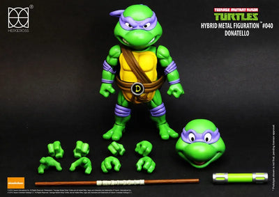 Hybrid Metal Figuration #040 "Ninja Turtles" Donatelloㅤ – Puella Magi Madoka Magica – ActionFigureBrasil — embalagem