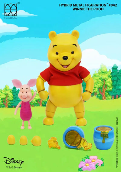 Hybrid Metal Figuration #042 "Disney" Winnie the Poohㅤ – Gantaku – ActionFigure Brasil