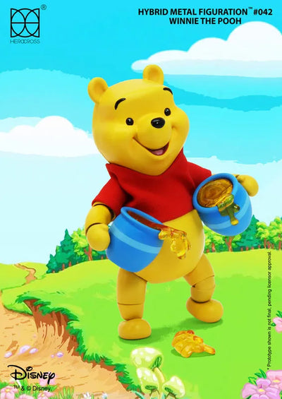 Hybrid Metal Figuration #042 "Disney" Winnie the Poohㅤ – Gantaku – ActionFigure Brasil — ambientada