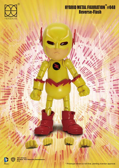 Hybrid Metal Figuration #048 "DC Comics" Reverse-Flash(Provisional Pre-order)ㅤ – Gantaku – ActionFigure Brasil