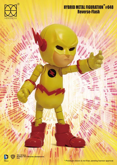 Hybrid Metal Figuration #048 "DC Comics" Reverse-Flash(Provisional Pre-order)ㅤ – Puella Magi Madoka Magica – ActionFigureBrasil — embalagem