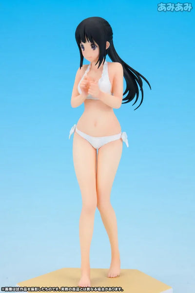 Hyouka - Chitanda Eru - Beach Queens - 1/10 - Swimsuit ver. (Wave)ㅤ – Wave – ActionFigure Brasil — ângulo diferente