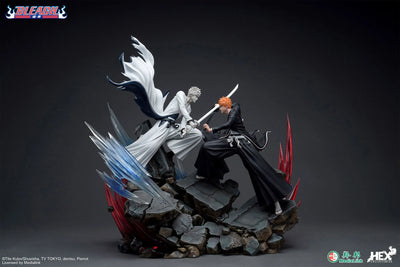 Ichigo Kurosaki vs Hollow Ichigo - LIMITED EDITION: 500 – HEX Collectibles – ActionFigure Brasil — close