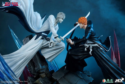 Ichigo Kurosaki vs Hollow Ichigo - LIMITED EDITION: 500 – HEX Collectibles – ActionFigure Brasil — com base expositora