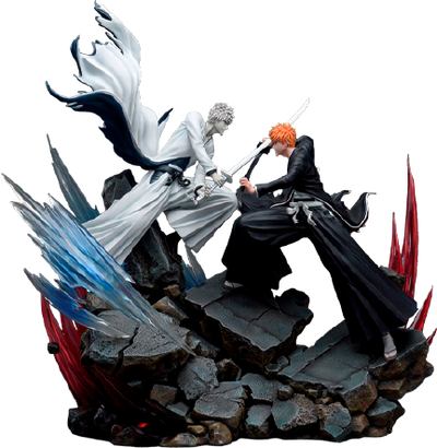 Ichigo Kurosaki vs Hollow Ichigo - LIMITED EDITION: 500 – HEX Collectibles – ActionFigure Brasil — ambientada
