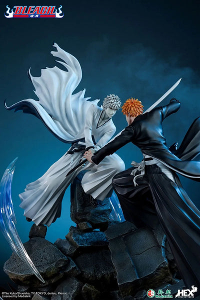 Ichigo Kurosaki vs Hollow Ichigo - LIMITED EDITION: 500 – HEX Collectibles – ActionFigure Brasil — com base expositora