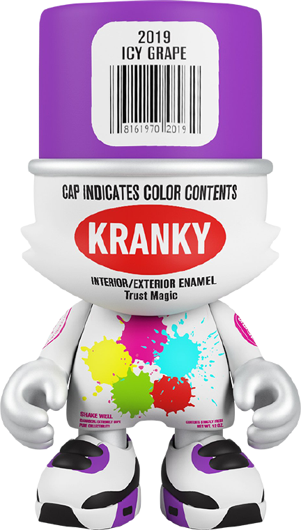 Icy Grape Superkranky - LIMITED EDITION: 700 – Superplastic – ActionFigure Brasil