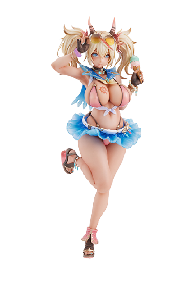 Idola Phantasy Star Saga - Gene - 1/7 - Summer Innocent, Neutral Chaos (Amakuni, Hobby Japan) [Shop Exclusive]ㅤ – Amakuni – ActionFigureBrasil