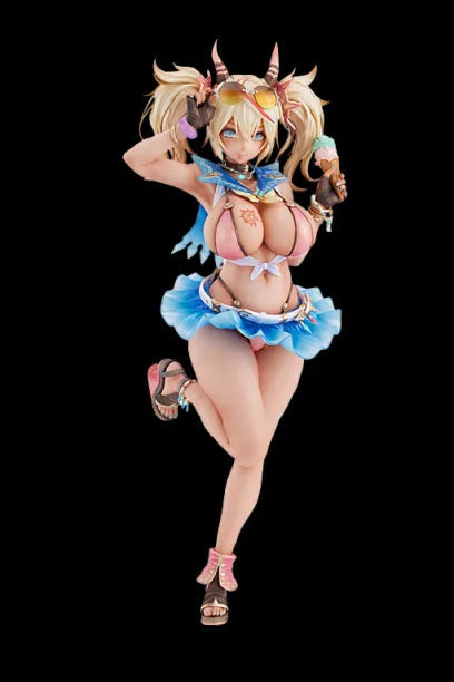 Idola Phantasy Star Saga - Gene - 1/7 - Summer Innocent, Neutral Chaos (Amakuni, Hobby Japan) [Shop Exclusive]ㅤ – Amakuni as ManufacturerHobby Japan as Distributor – ActionFigure Brasil