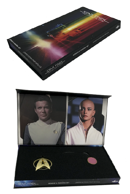 Ilia Sensor and Command Insignia Set - LIMITED EDITION: 1701 – Factory Entertainment – ActionFigure Brasil