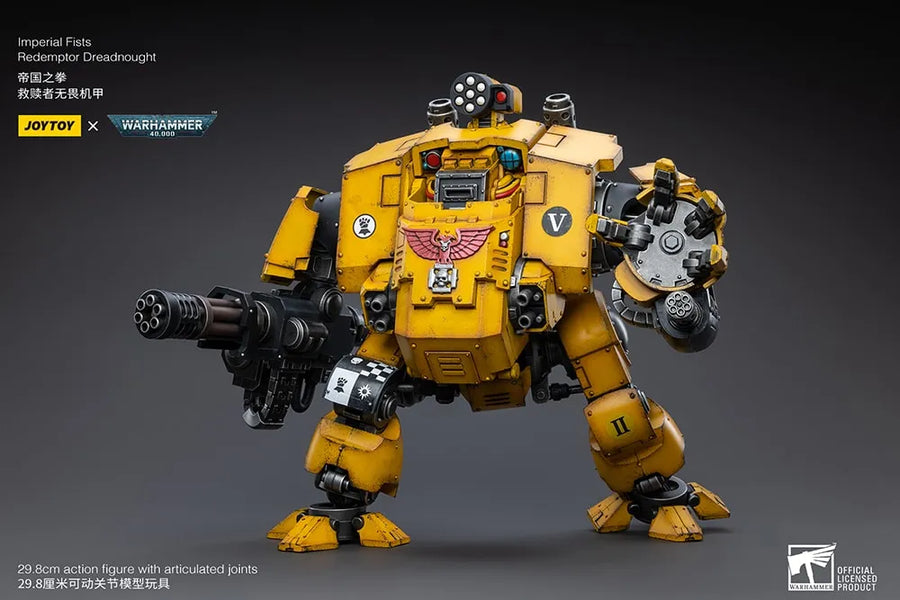 Imperial Fists Redemptor Dreadnought – Joytoy – ActionFigure Brasil