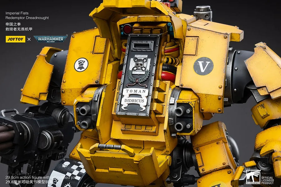 Imperial Fists Redemptor Dreadnought – Joytoy – ActionFigure Brasil