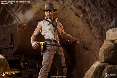 Indiana Jones and the Temple of Doom 1/6 Scale Figure - SideShow Sixth Scale: Indiana Jonesㅤ – Sideshow Collectibles – ActionFigure Brasil — close