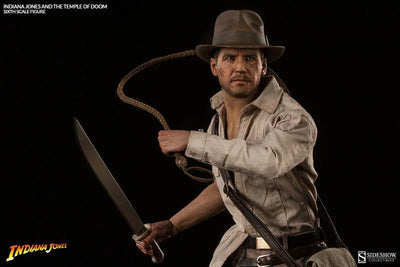 Indiana Jones and the Temple of Doom 1/6 Scale Figure - SideShow Sixth Scale: Indiana Jonesㅤ – Sideshow Collectibles – ActionFigure Brasil — embalagem
