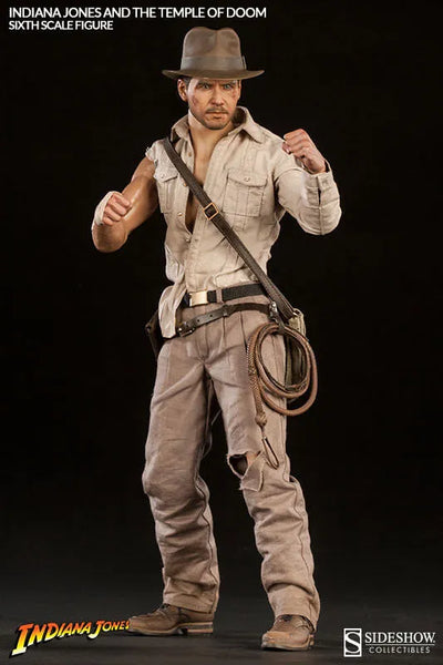 Indiana Jones and the Temple of Doom 1/6 Scale Figure - SideShow Sixth Scale: Indiana Jonesㅤ – Sideshow Collectibles – ActionFigure Brasil — acessórios