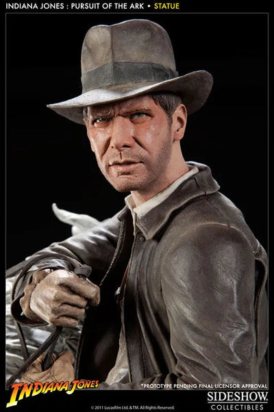 Indiana Jones "Pursuit of the Ark" Statueㅤ – Sideshow Collectibles – ActionFigure Brasil