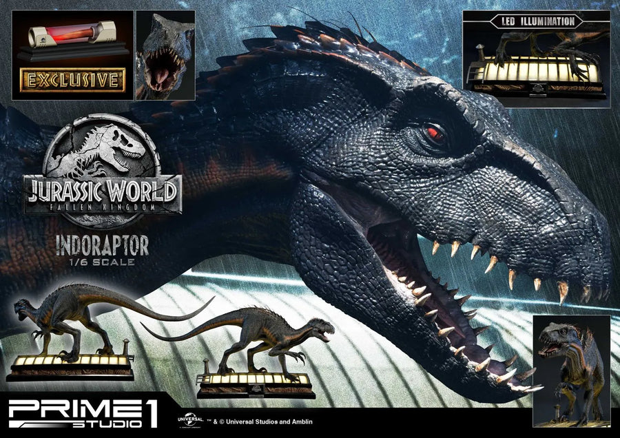 Indoraptor (Exclusive Version) Jurassic World: Fallen Kingdom (Film) – Prime1Studio – ActionFigure Brasil