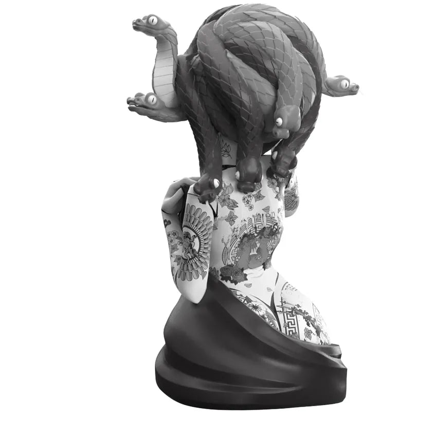 Inked Stories: Medusa (Mono Edition) ft JPK - LIMITED EDITION – Mighty Jaxx – ActionFigure Brasil