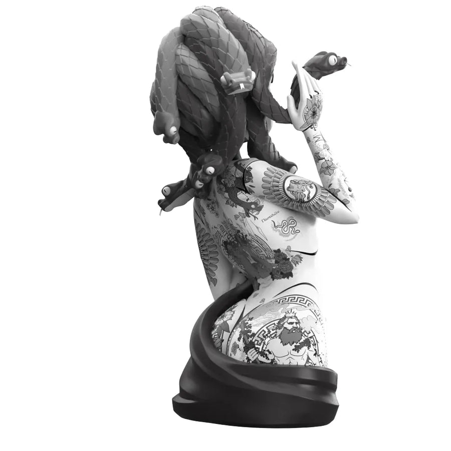 Inked Stories: Medusa (Mono Edition) ft JPK - LIMITED EDITION – Mighty Jaxx – ActionFigure Brasil
