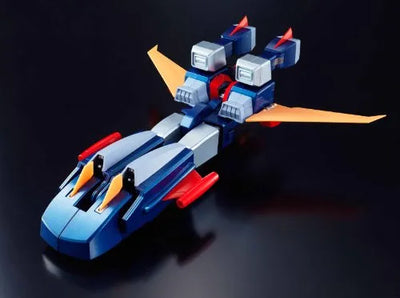 Invincible Robo Trider G7 - Trider G7 - Soul of Chogokin GX-66 (Bandai)ㅤ – Bandai – ActionFigure Brasil — com base expositora