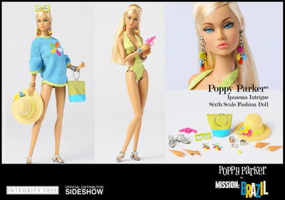 Ipanema Intrigue Poppy Parker(TM) - LIMITED EDITION: 1000 – Integrity Toys – ActionFigure Brasil — ângulo diferente