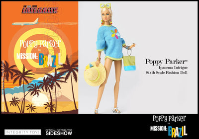 Ipanema Intrigue Poppy Parker(TM) - LIMITED EDITION: 1000 – Integrity Toys – ActionFigure Brasil — ângulo diferente