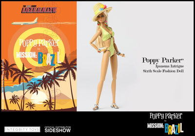 Ipanema Intrigue Poppy Parker(TM) - LIMITED EDITION: 1000 – Integrity Toys – ActionFigure Brasil — embalagem