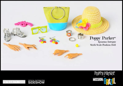 Ipanema Intrigue Poppy Parker(TM) - LIMITED EDITION: 1000 – Integrity Toys – ActionFigure Brasil — acessórios