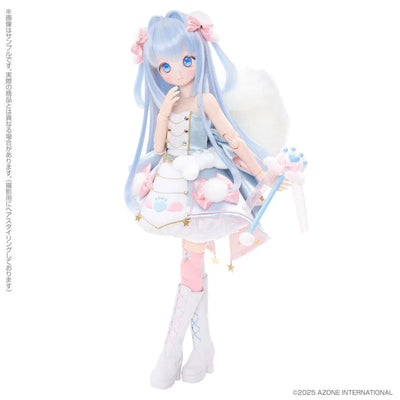 Iris Collect Petit - Honono - 1/3 - s*t*j x Iris Collect Petit, 〜Magical☆fluffy〜, Milky Blue ver. (Azone)ㅤ – Azone – ActionFigureBrasil — close