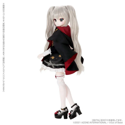 Iris Collect Petit - Suzune - 1/3 - Wonder Fraulein, Goth × Loli Cats, Regular Sale - 2022 Re-release (Azone)ㅤ – Azone – ActionFigureBrasil — ângulo diferente