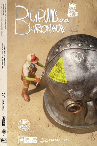 Iron Head Tony - LIMITED EDITION: 666 – Damtoys – ActionFigure Brasil — ângulo diferente