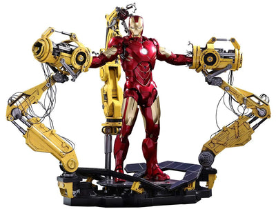 Iron Man 2 1/6 scale figure Iron Man Mark 4 with powered suit attachment machine Hot Toysㅤ – Hot Toys – ActionFigure Brasil