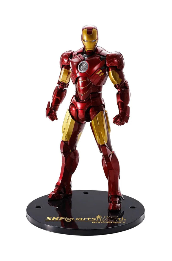 Iron Man 2 - Iron Man Mark IV - Tony Stark - S.H.Figuarts - S.H.Figuarts 15th Anniversary Ver. (Bandai Spirits) [Shop Exclusive]ㅤ – Bandai Spirits – ActionFigureBrasil