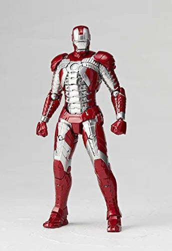 Iron Man 2 - Iron Man Mark V - Legacy of Revoltech LR-024 - Revoltech No.041 - Revoltech SFX (Kaiyodo)ㅤ – Kaiyodo – ActionFigureBrasil