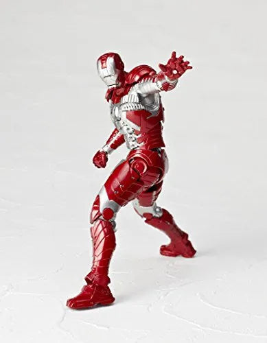 Iron Man 2 - Iron Man Mark V - Legacy of Revoltech LR-024 - Revoltech No.041 - Revoltech SFX (Kaiyodo)ㅤ – Kaiyodo – ActionFigureBrasil